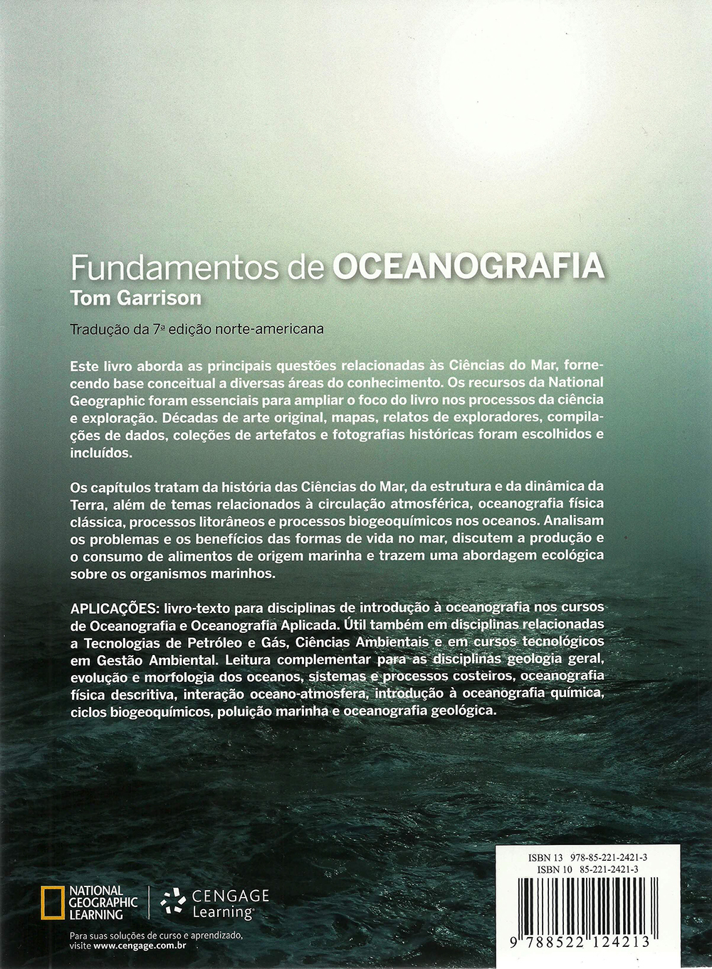 fundamentos oceanografia contracapa